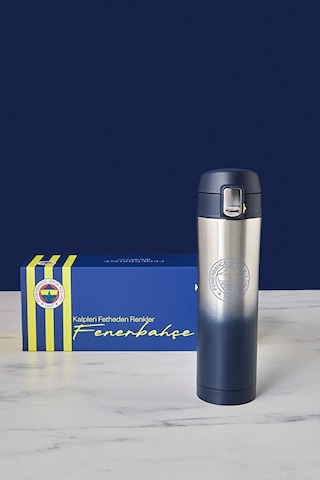 Karaca X Fenerbahçe Lisanslı Çelik Sızdırmaz Termos Kutulu 450 Ml Sarı