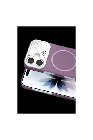 Joko Apple iPhone Uyumlu 17 Export Magsafe Kapak - Mor