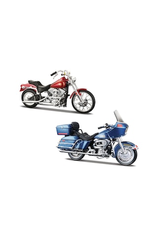 1/18 Harley-davidson İkili Motorlar 80'ler