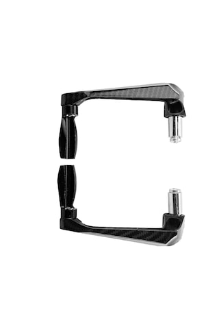 Yaozixa Motor Bisiklet Elektrikli Araçlar İçin 22mm 7/8" Cnc Aluminyum Korumalı Anti-çarpma Gövde Koruması Siyah