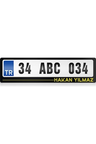 Kişiye Özel Plakalık - 2 296112045