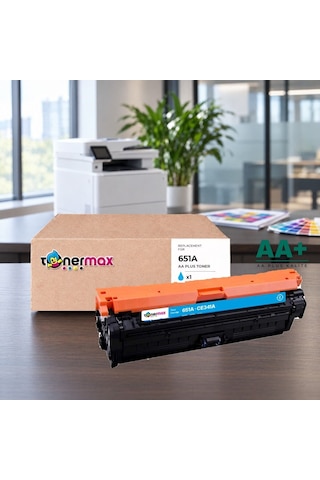 Hp 651a Ce341a Mavi Uyumlu Toner Aa Plus / Laserjet Enterprise 700 Color Mfp M775