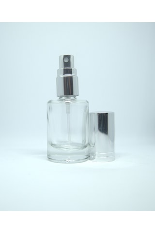 Boş Parfüm ve Kolonya Şişesi 12 ML 3 Adet Boş Metal Gri Sprey