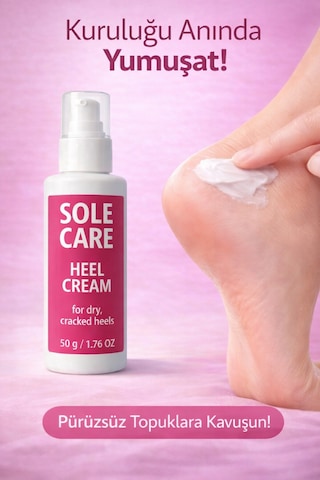 Sole Care Heel Cream Topuk Çatlak Kremi 50 ML