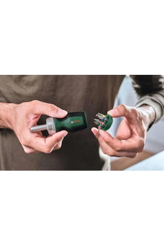 Bosch Cırcırlı Kısa Tornavida 6 Uçlu 1600a032uz