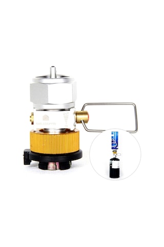 Youmex Kampçılık İçin Pratik Gaz Dönüştürücü Seti - Basınç Ayarlı Ve Taşınabilir Çok Renkli