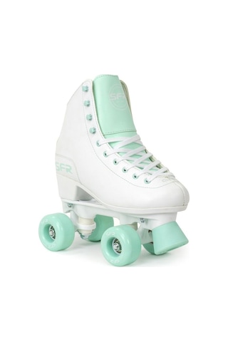 Sfr Figure White/Green Quad Paten