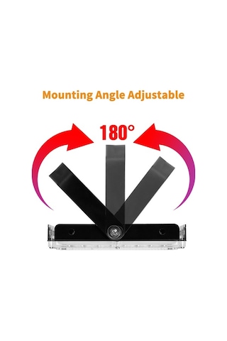 Trendooze Su Spot Oyun   Mekan Led'li Kapı Kablo Işıkları Ip65 İçin Güvenli Geçirmez Duvar Dış Braketi Bahçe Bağlantısı Aydınlatma Alanı Ac180-240v 96led'li 100w Nx