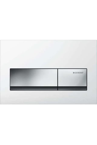 Geberit Alpha50 Kumanda Paneli Beyaz