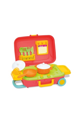 Oyuncak Barbie Mutfak Set Bavulum