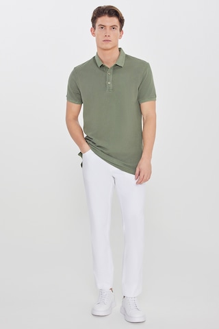 Altınyıldız Classıcs Erkek Hakı %100 Pamuk Slim Fit Dar Kesim Polo Yaka Tişört Haki