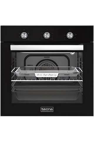 Tecna F-8156 - O-8401 - D-8801 Siyah Ankastre Set