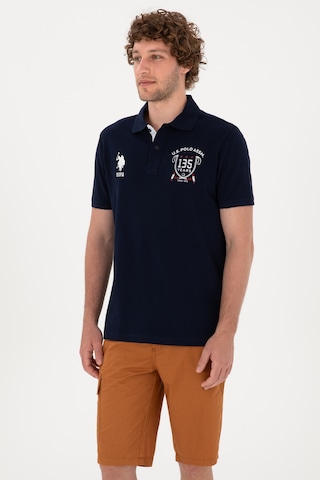 U.S. Polo Assn. Erkek Regular Fit Polo Yaka Lacivert Tişört 50299667-VR033