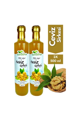 Ceviz Sirkesi 2'li Paket Organik Doğal Fermantasyon