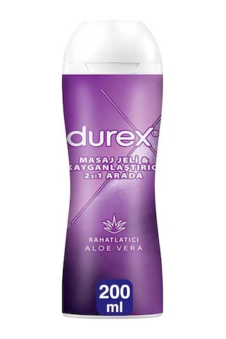 Durex Aloe Vera 2'si 1 Arada Masaj Jeli Ve Kayganlaştırıcı