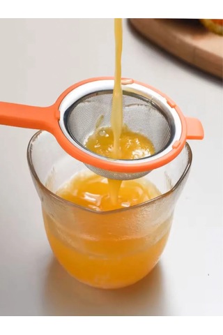 Morabi Un Sifonu Ve El Pasörlüğü İçin İnce Metal Tekerlekli Süzgeç 445966668 Beyaz