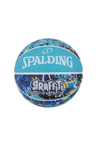 Spalding Blue Graffiti Sz7 2021 Basket Topu 84373z
