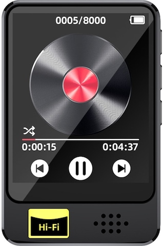 Flybuy Mini Bluetooth Mp3 Çalar - Spor Seyahat Kullanım İçin Kompakt Müzik Çalar