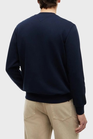 Tommy Hilfiger Logolu Pamuklu Regular Fit Bisiklet Yaka Sweat Erkek Sweat Mw0mw43218 Dw5 Lacivert