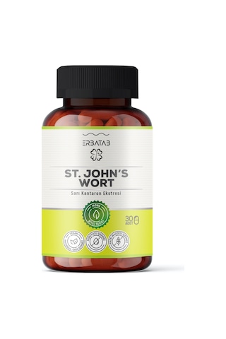 Erbatab St. John's Wort Sarı Kantaron Eki 30 Kapsül