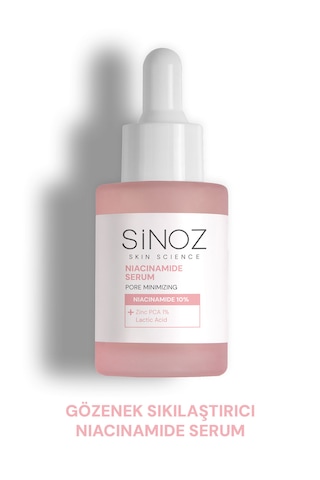 Sinoz Gözenek Sıkılaştırıcı Sebum Sivilce Serum Niacinamide 10% + Zinc Pca 1% 30 ML