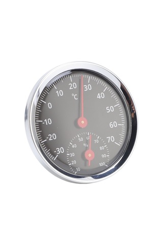 Gajeena Alüminyum Mekanik Sıcaklık Ve Nem Ölçer -30 C/+70 C Aralığı, Duvara Takılabilir, Akıllı Algılama, Ev/araç/seracılık Kullanıma Uygun