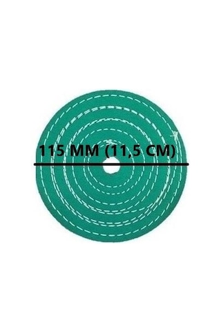 Can 115 Mm Polisaj Keçe Ve Grup Zımpara Mavi Cila Takımı