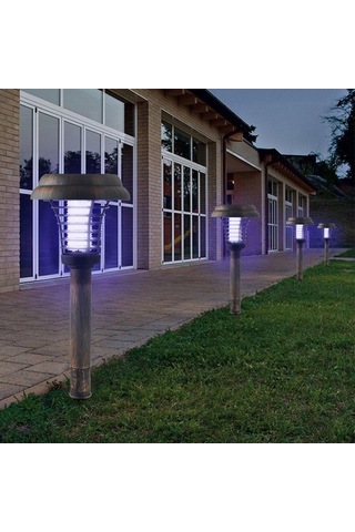 Bloomnest Güneş Enerjili Sivrisinek Öldürücü Lamba: Bahçe Aydınlatma Ve Sivrisinek Savar, Güvenli Sivrisinek Kontrolü