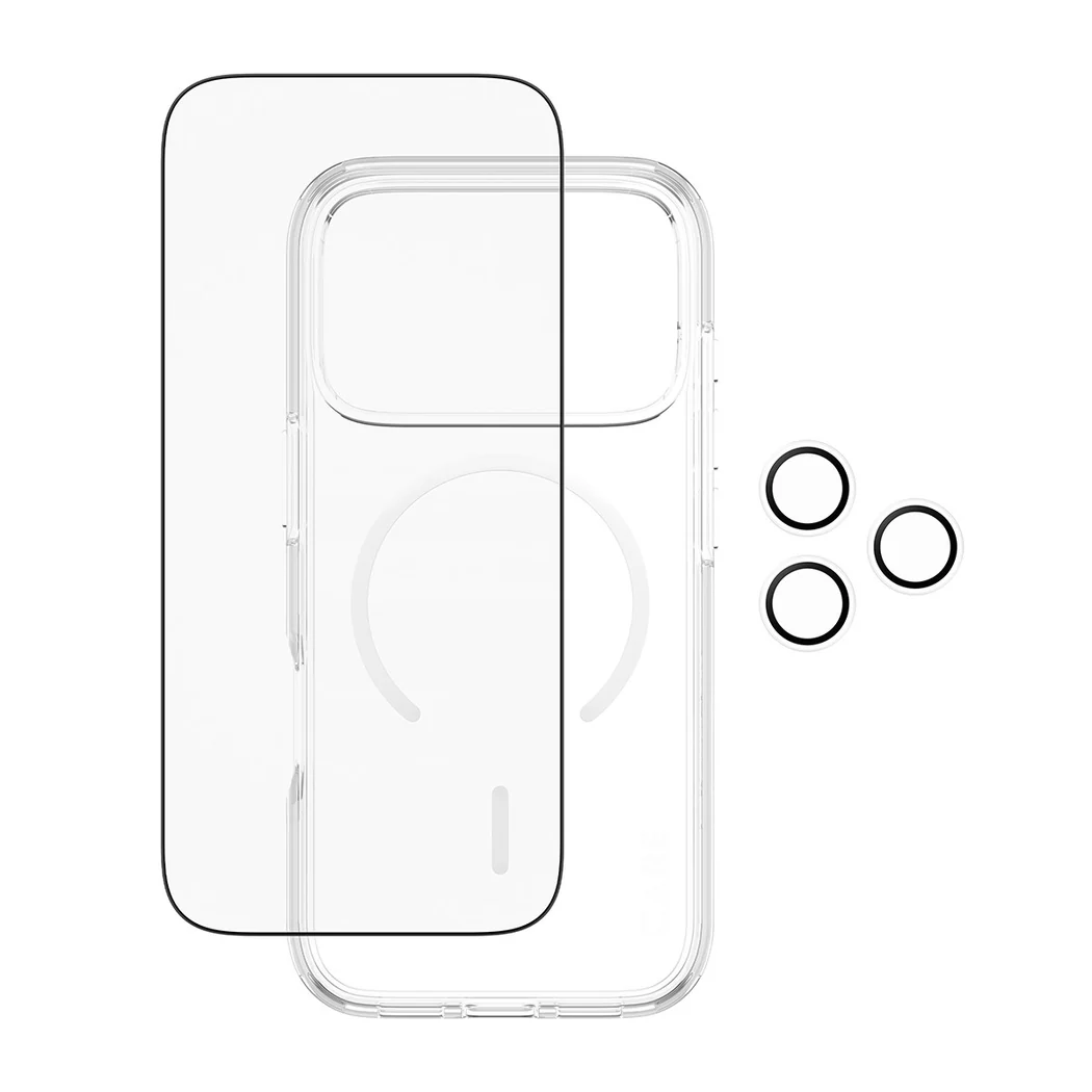 Panzerglass Apple Apple iPhone Uyumlu  17 Pro Max Urban Explorer Bundle 3 Ü 1 Arada Şeffaf Set