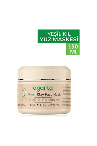 Agarta Doğal Yeşil Kil Maskesi 150 ML