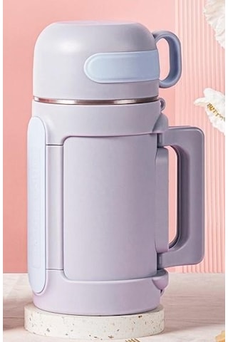 Tkk Çelik Sport Termos 1000Ml Mor