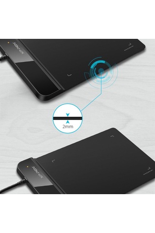 G430s Grafik Tablet Veya Kalem Tablet Kalemi Tablet 8192 Basınç Hassasiyet Seviyesi 266 Rps G430s, Siyah