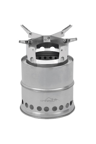 Nurgaz Campout Turbo Ateş Kutusu (Küçük) Açık Gri