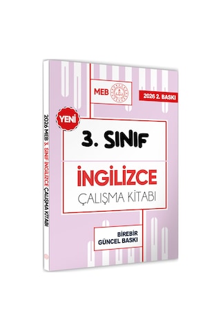 2026 MEB ÖDM İlkokul 3.Sınıf İNGİLİZCE Çalışma Kitabı Alıştırmalı Soru Bankası BASKI ÜCRETİ2026 MEB ÖDM İlkokul 3.Sınıf İNGİLİZCE Çalışma Kitabı Alıştırmalı Soru Bankası BASKI ÜCRETİ