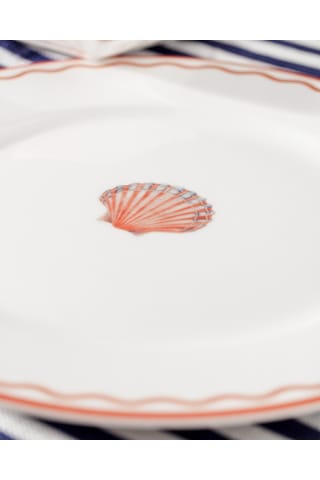 Madame Coco Souterrain 6 Kişilik 15 Parça Sunum Yemek Takımı - Turuncu/beyaz 8684427280911 Çok Renkli