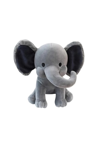 Zyzqstore Sevimli Hayvan Doldurulmuş Peluş, Renkli Oyuncak, Gri Fildik, Çocuklar İçin Çok Renkli