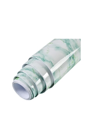 Opulentliving Dayanıklı Pvc Mermer Desenli Kendinden Yapışkanlı Duvar Kağıdı - Ev Dekorasyonu İçin