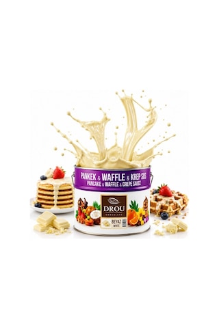 Callei Drou Extra Beyaz Waffle Krep Pankek Sos 10 Kg