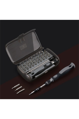 Tangshopping 32'si 1 Arada Tornavida Tamir Aracı - Siyah