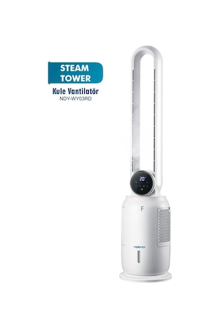 Ndy-wy03rd Kule Tipi Buharlı Beyaz Vantilatör
