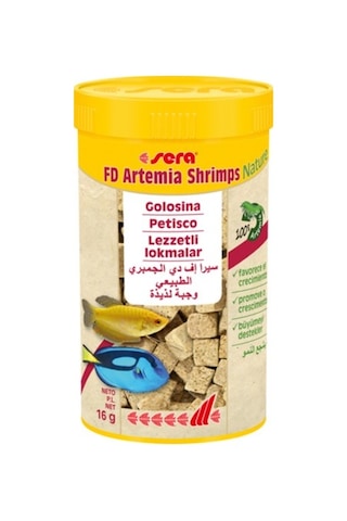 Sera Fd Shrimp (Artemia) Nature 250 ML