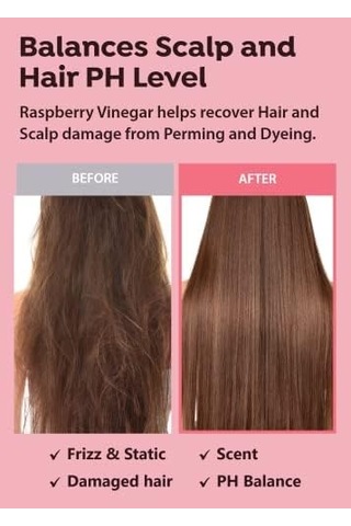 A'pıeu Saçlara Parlak Görünüm Veren Ahududu Kokulu Sirkeli Saç Misti A'pıeu Raspberry Vinegar Hair Mist Açık