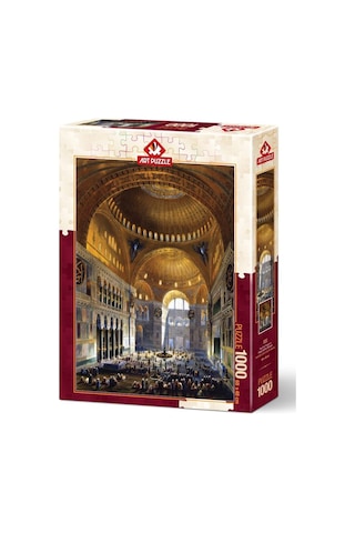 Ayasofya Camii'nde İlk Namaz 1000 Parça Eğitici Puzzle