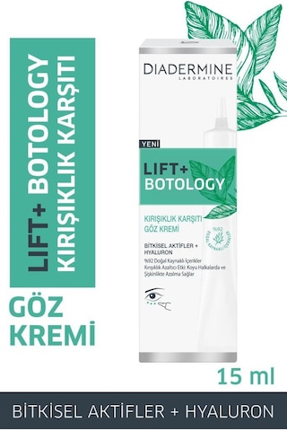 Diadermine Lift+ Botology   Göz Kremi 15 ML