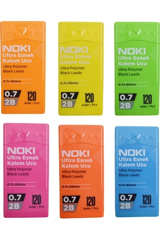Noki Ultra Esnek 2b 0.7 Kalem Ucu Min 120'li Tüp
