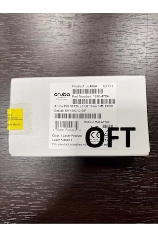 Hpe Aruba Jl486a 25g Sfp28 Lc Lr 10km Smf Transceiver S2p34a