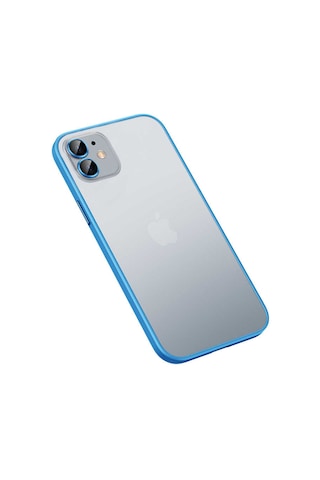 Apple Uyumlu iPhone 12 Uyumlu Zore Retro Kılıf-mavi Mavi -
