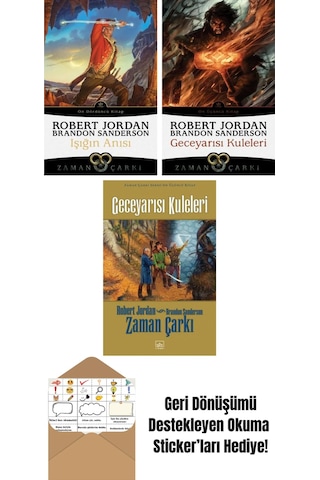 Işığın Anısı Zaman Çarkı 14 + Geceyarısı Kuleleri Zaman Çarkı 13 + Zaman Çarkı Serisi 13: Geceyarısı Kuleleri Ciltli