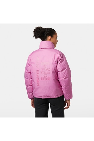 Helly Hansen Yu 23 Reversible Puffer Kadın Dik Yaka Mont Sari