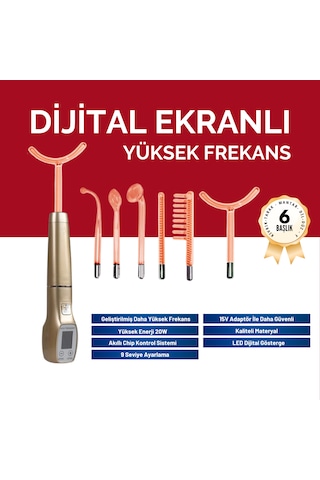 East Medikal 6 Problu Dijital Yüksek Frekans Cihazı